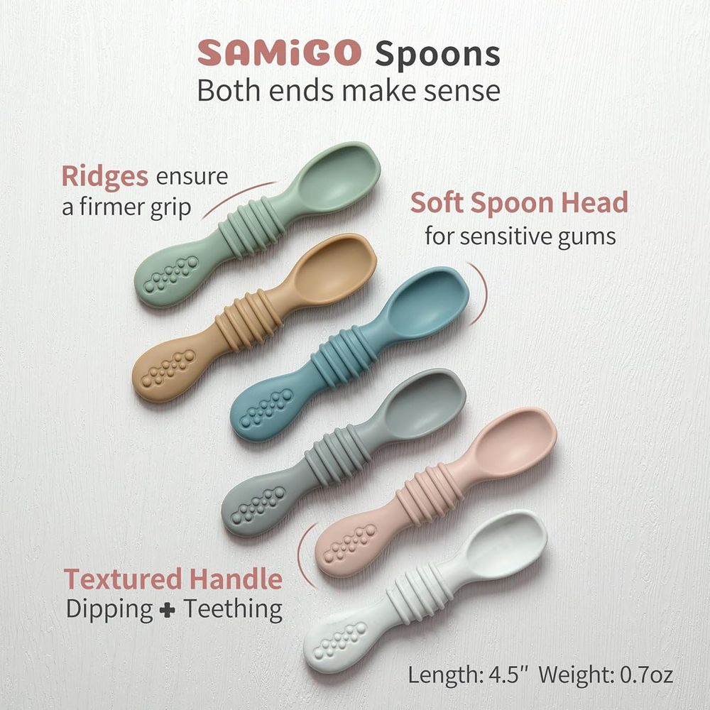 Suction bowl and spoon set with lid photo 6