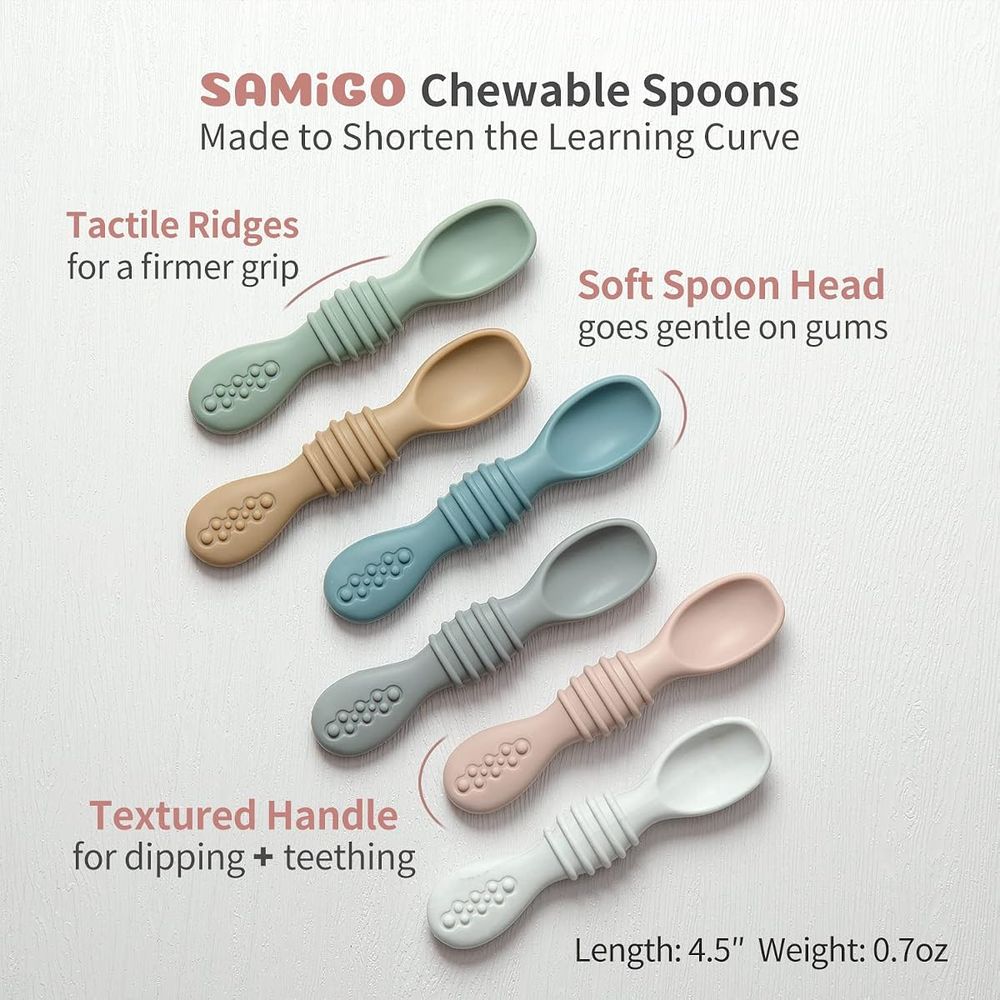 Tiny cup and dual-ended spoons set, 4 pieces photo 3