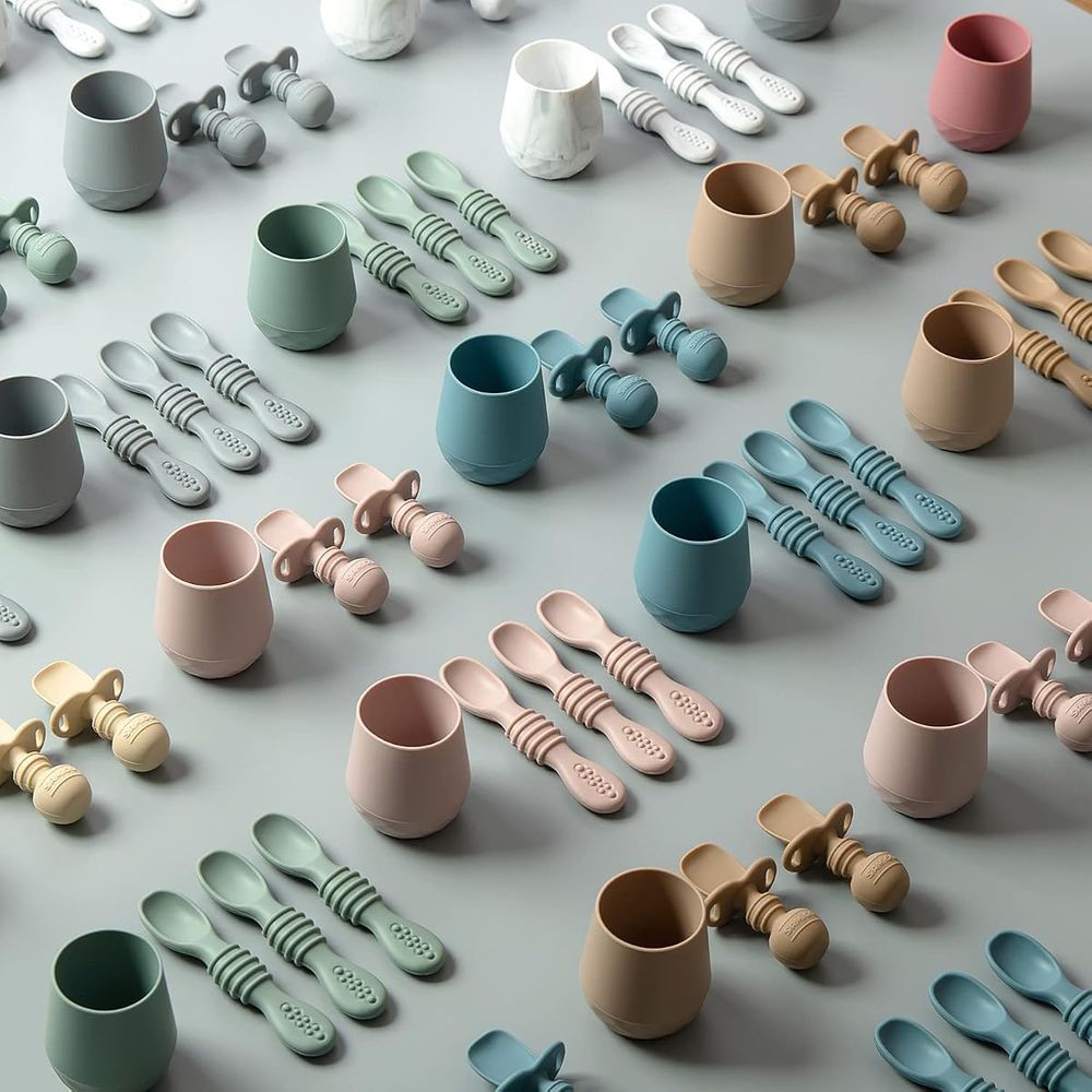 Tiny cup and dual-ended spoons set, 4 pieces photo 6